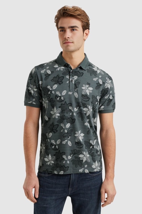 Vanguard short sleeve polo jersey structure